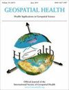 Geospatial Health雜志封面